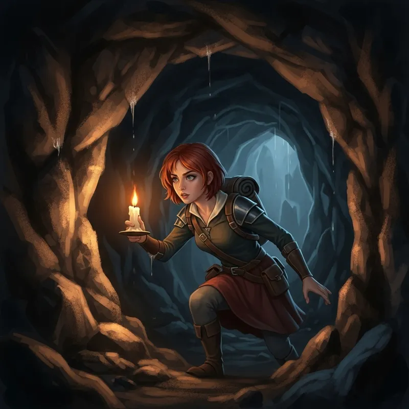 Explore Dark and Scary Caves