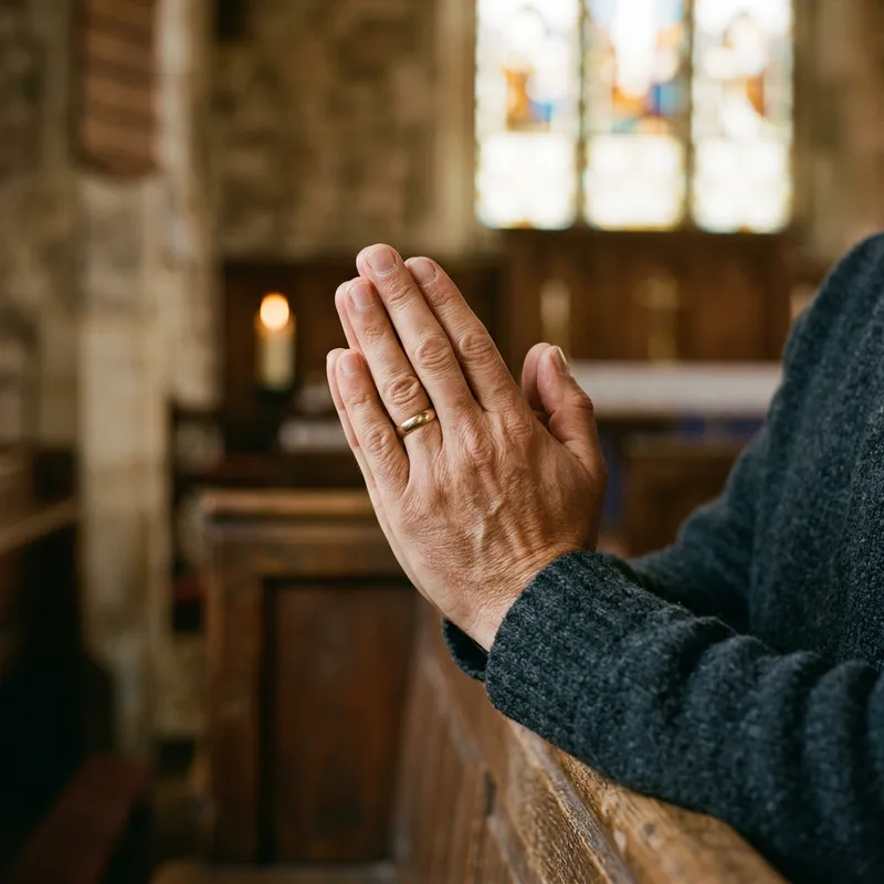 Hands in Prayer: A Symbol of Hope and Faith