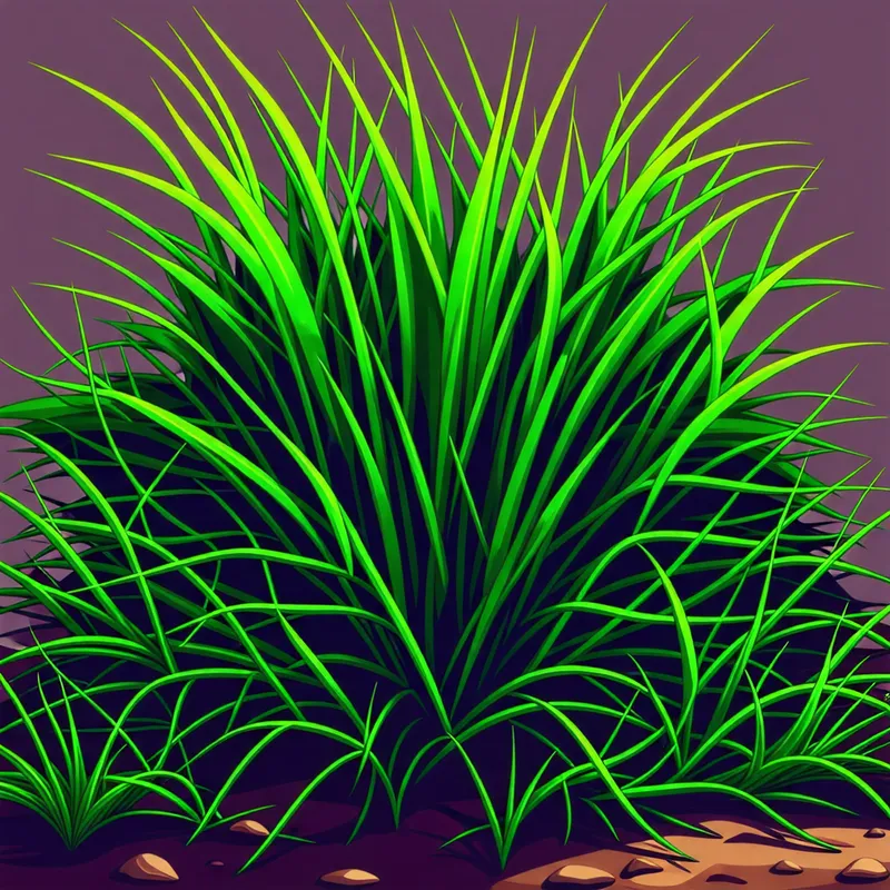 2D Solid Thick Fine Grass Sprite - Perfect for Games 2D Solid Thick Fine Grass Sprite - Perfect for Games