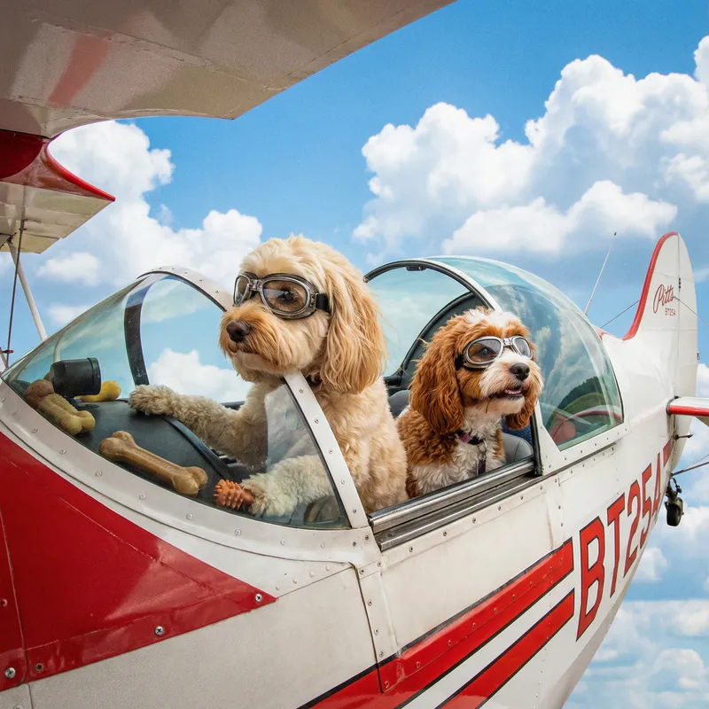 Dogs in Cockpit: A Comical Flight Adventure Dogs in Cockpit: A Comical Flight Adventure