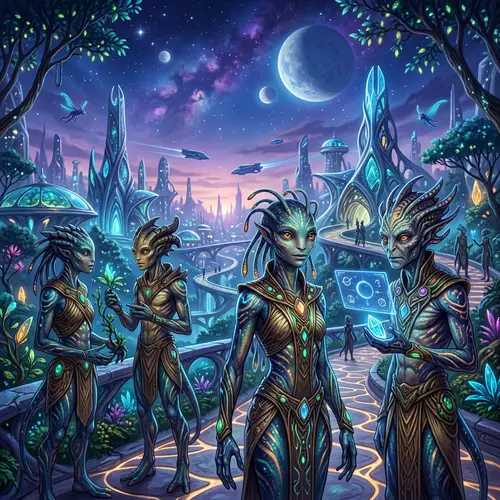 Discover the Mysteries of an Alien Race