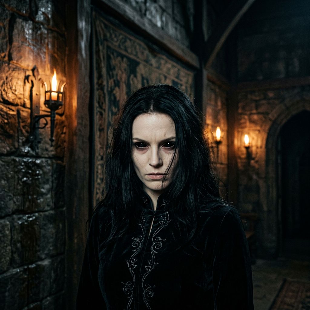 Grayven, Son of Darkseid: Malevolent Demon with Haunting Eyes | AI