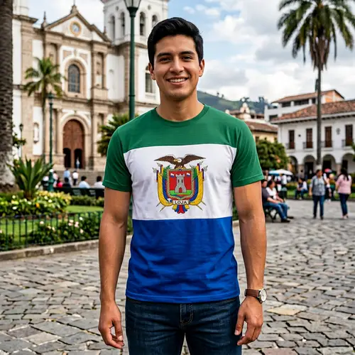 Loja Flag Inspired T-Shirt – Stylish & Contemporary