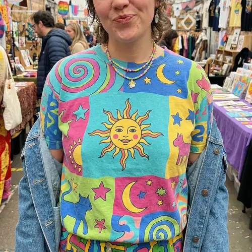 Quirky Flag-Inspired T-Shirt Designs