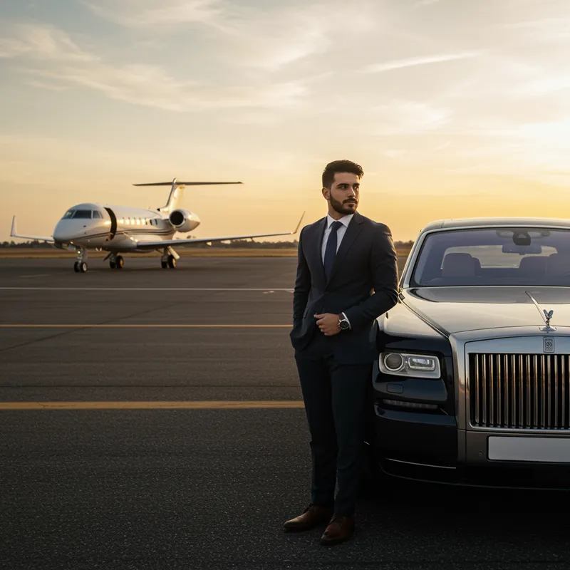 Luxury Travel: Rolls Royce and Private Jet Experience