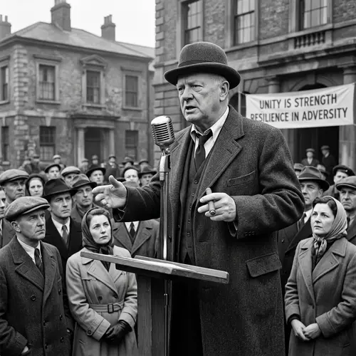 Empowering Speech on Unity from a 1940s Leader