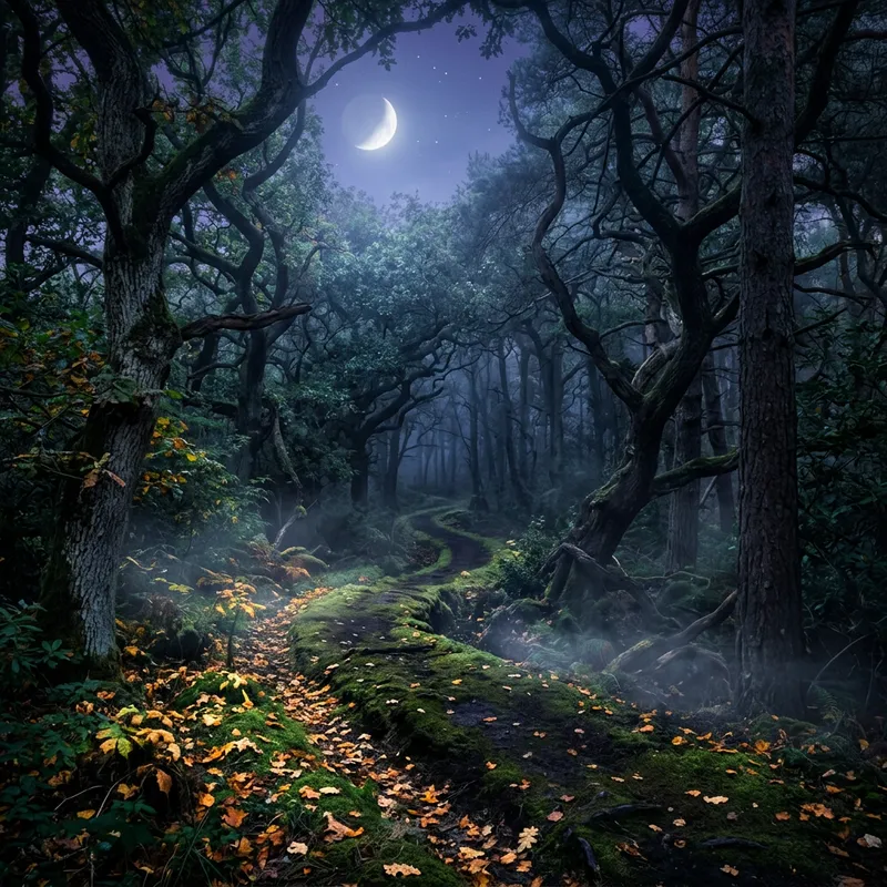 Enchanting Mysterious Forest Path | A Twilight Wander