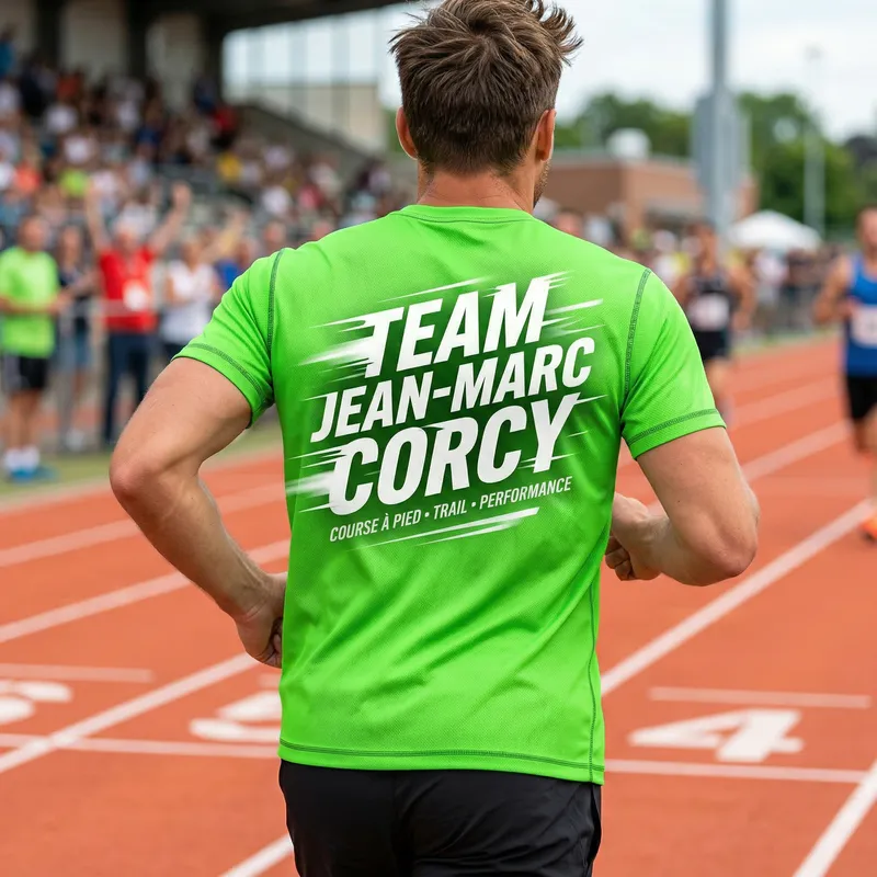 Team Jean-Marc Corcy Speed T-Shirt Design