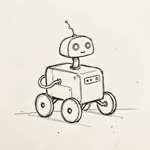 Wheeled Robot Sketch
