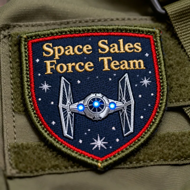 Space Sales Force Team Patch - Military Style