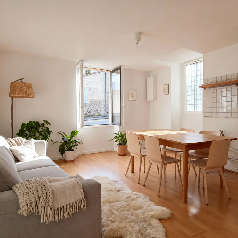 Scandinavian Style Living & Dining Room Ideas