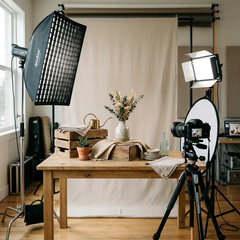 Interior Setup for Object Photography Interior Setup for Object Photography