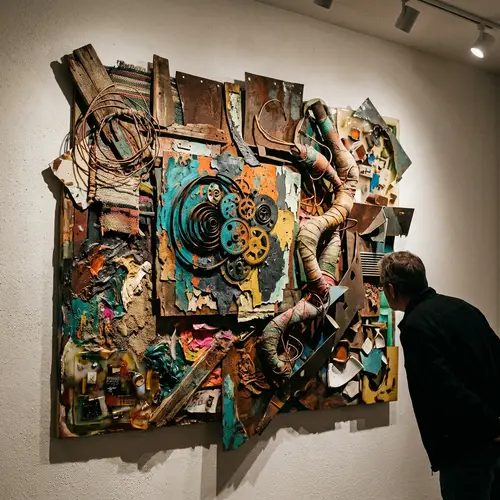 Unconventional Art: Abstract Complexities & Intricate Textures