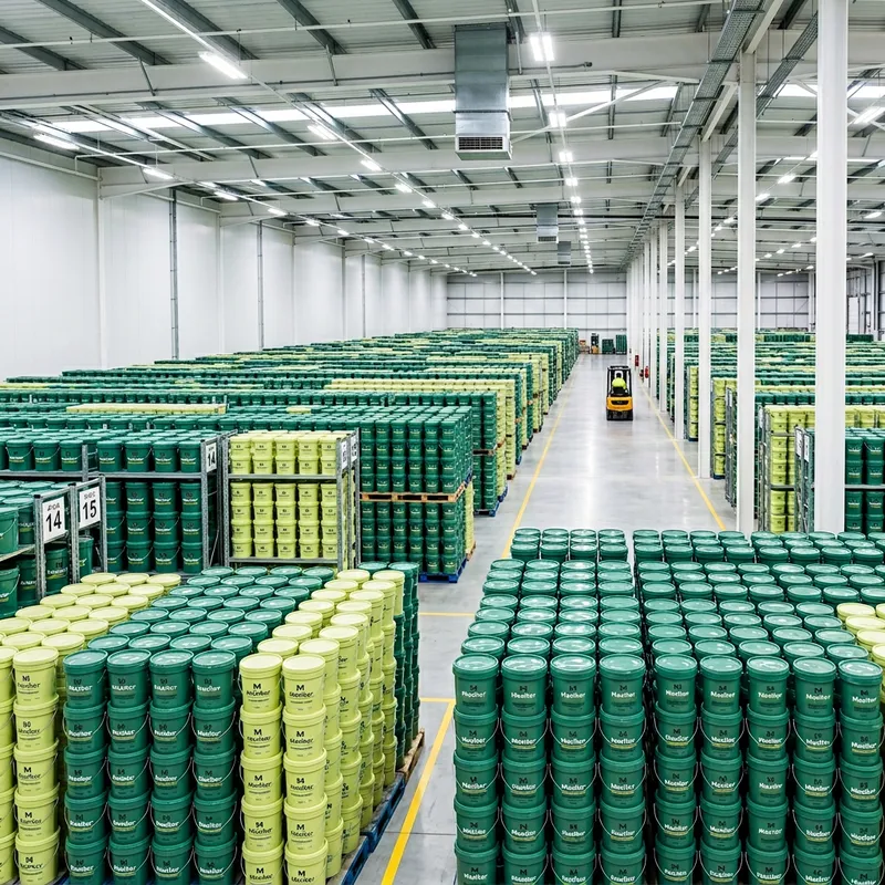 Maxikor Bucket Warehouse | White, Green, Yellow-Green