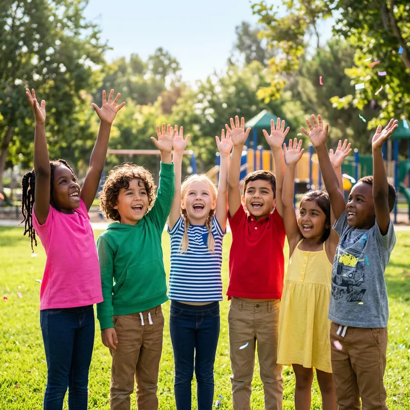 Young Girls and Boys | Unity, Celebration, Happiness