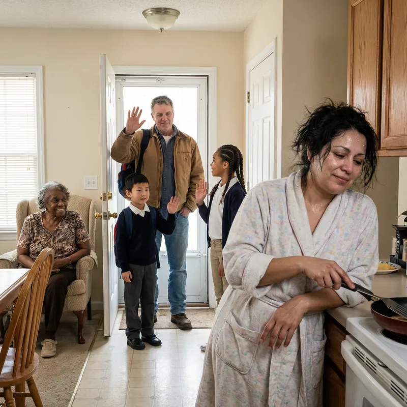 Heartwarming Family Farewell & Jennifer's Selfless Care Moment