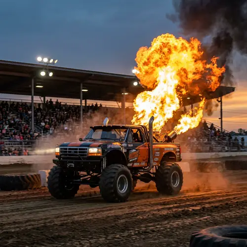 Corporate Greed: Exploding Truck Art