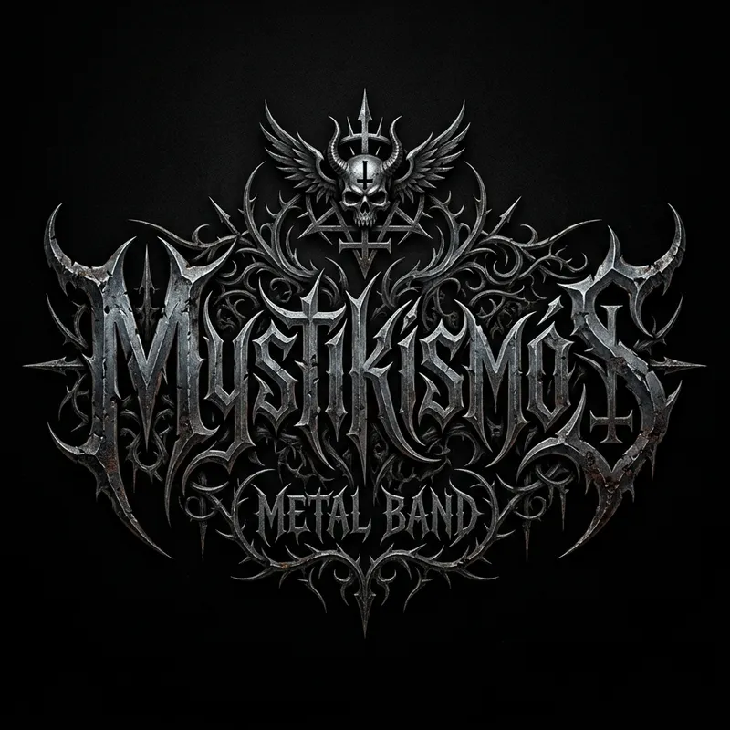 MystikismóS Metal Band Logo Design MystikismóS Metal Band Logo Design