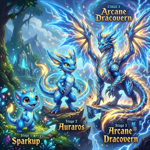 Pokémon Evolution: From Cute to Majestic Creature