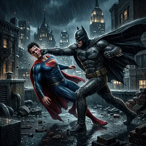 Batman vs Superman: Epic Showdown