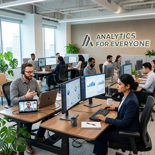 Cutting-Edge Office Space with Analytics for Everyone