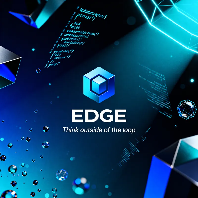 Innovative Tech Logo Design - EDGE