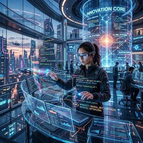 Innovative Tech Logo Design - EDGE