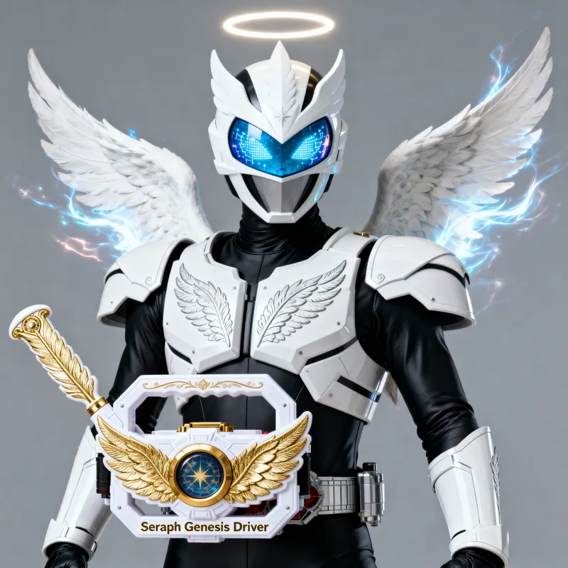 Seraph Genesis: Angelic Tokusatsu Suit Design