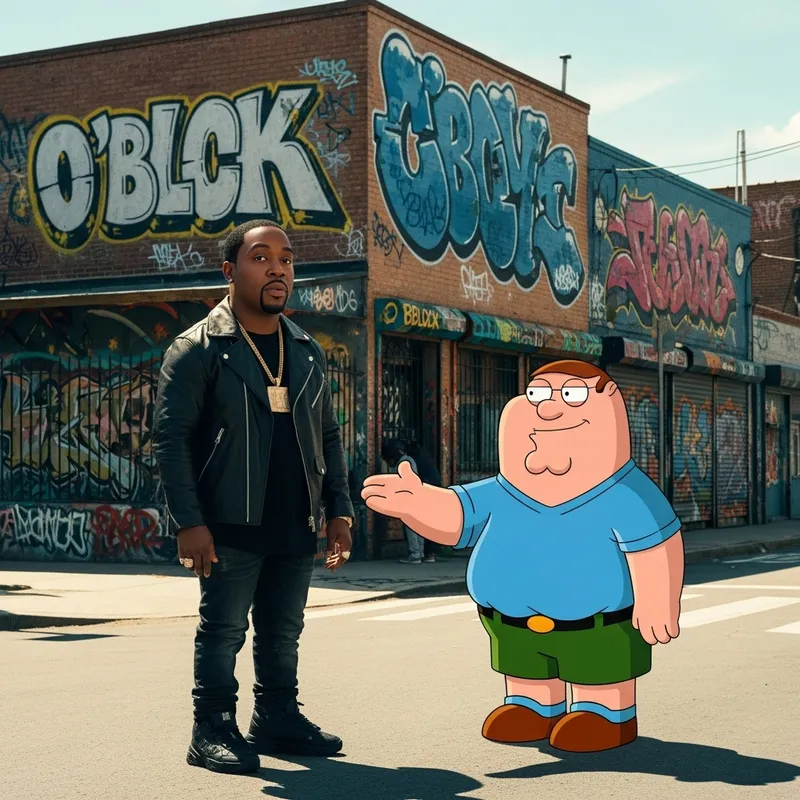 King Von & Peter Griffin: Oblock Hangout Moment King Von & Peter Griffin: Oblock Hangout Moment