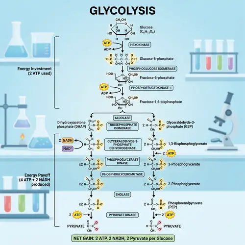 Understanding Glycolysis Through Illustration