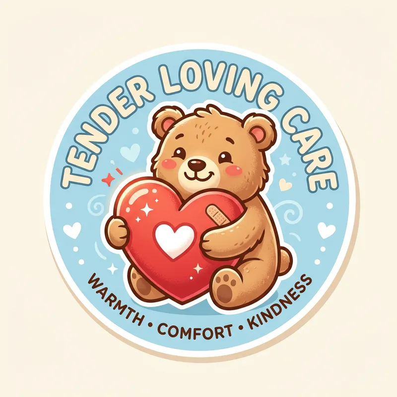 Cute Mascot Logo for Tender Loving Care