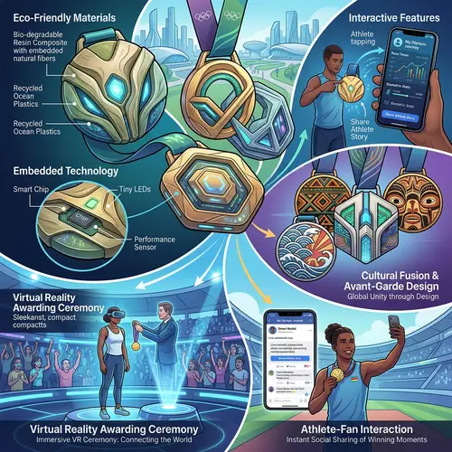 Future of Olympic Medal Designs: Eco-Friendly, Innovative, Cultural