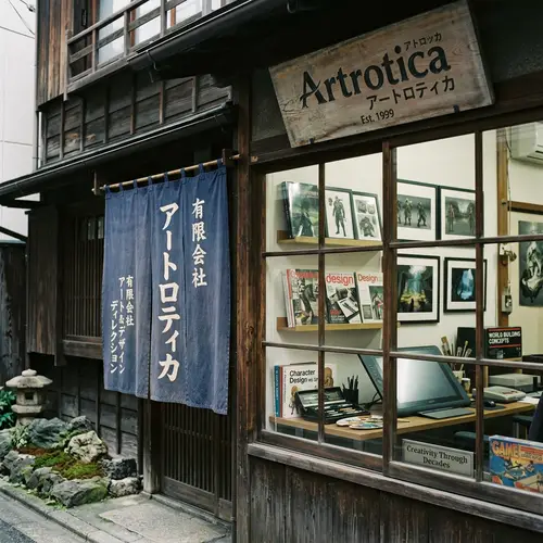 Artrotica: Japanese Art & Game Design Direction for Over 20 Years