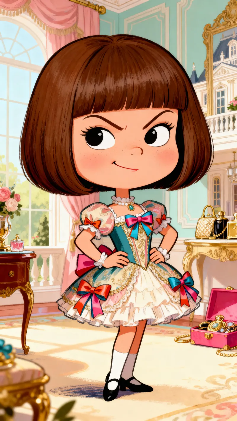 Meet Bobina: The Spoiled Little Girl in Style