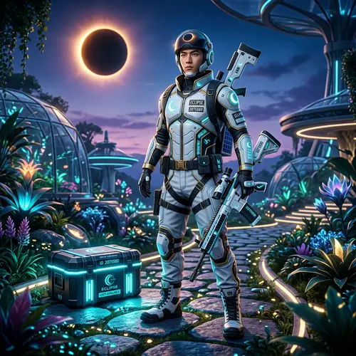 Futuristic PUBG Male Outfit Mobile Skin Design