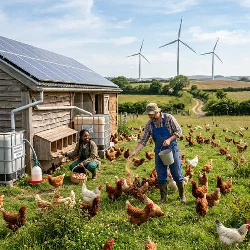 Sustainable Poultry Farming Techniques | Eco-Friendly Design