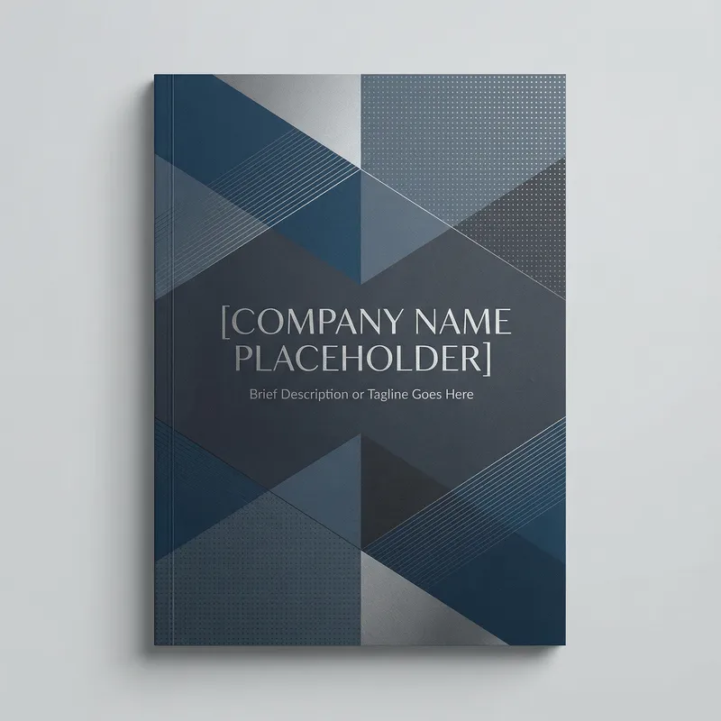 Minimalist Company Profile Book Design