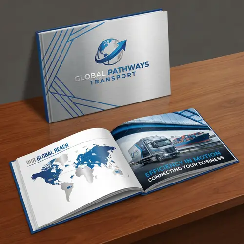 Transport Company Profile Design | Global Reach & Efficiency