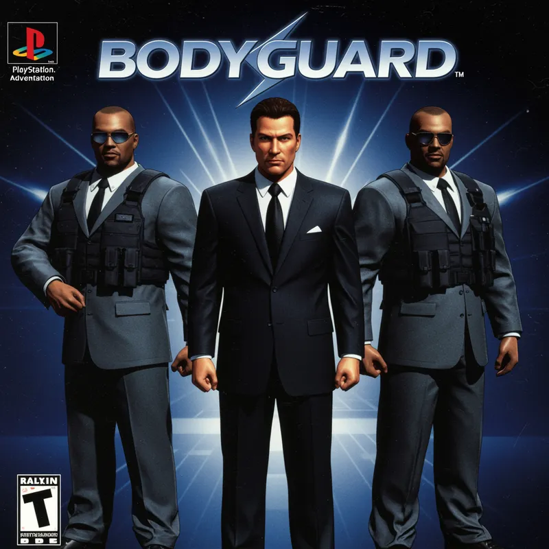 BodyGuard PlayStation 1 CD Cover Art