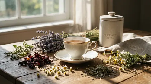 Luxurious Herbal Tea by Verdant Aura