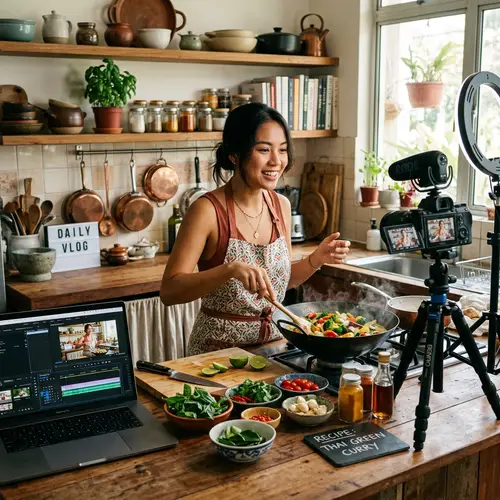 Exotic Southeast Asian Vlog Recipe Demonstration