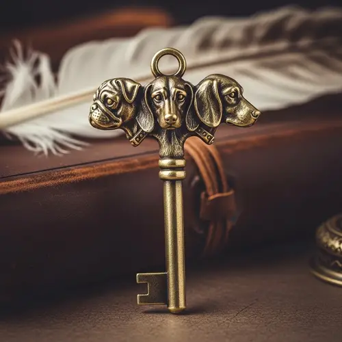 Dog Head Key Design | Unique Home Decor