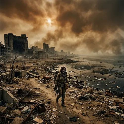 Dystopian 2050: Pollution and Desolation