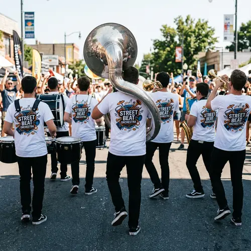 Custom T-Shirt Designs for Xaranga Musicians