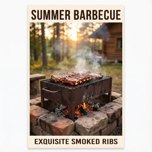 Exquisite Rack of Pork Ribs BBQ - Grilling Masterpiece