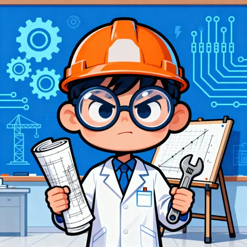 Fun Engineering Degree Caricature Art