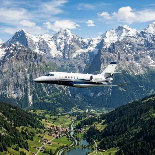 Ultra-Realistic Citation Latitude Jet Landscape