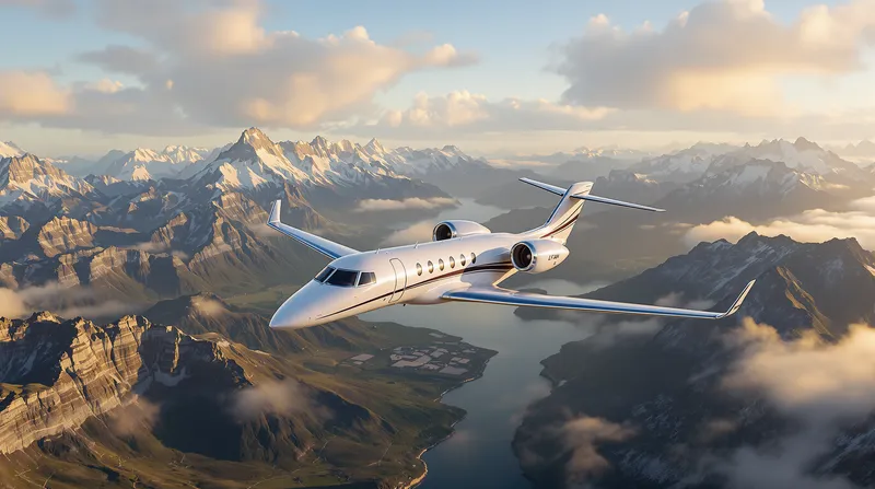 Ultra-Realistic Citation Latitude Jet Landscape