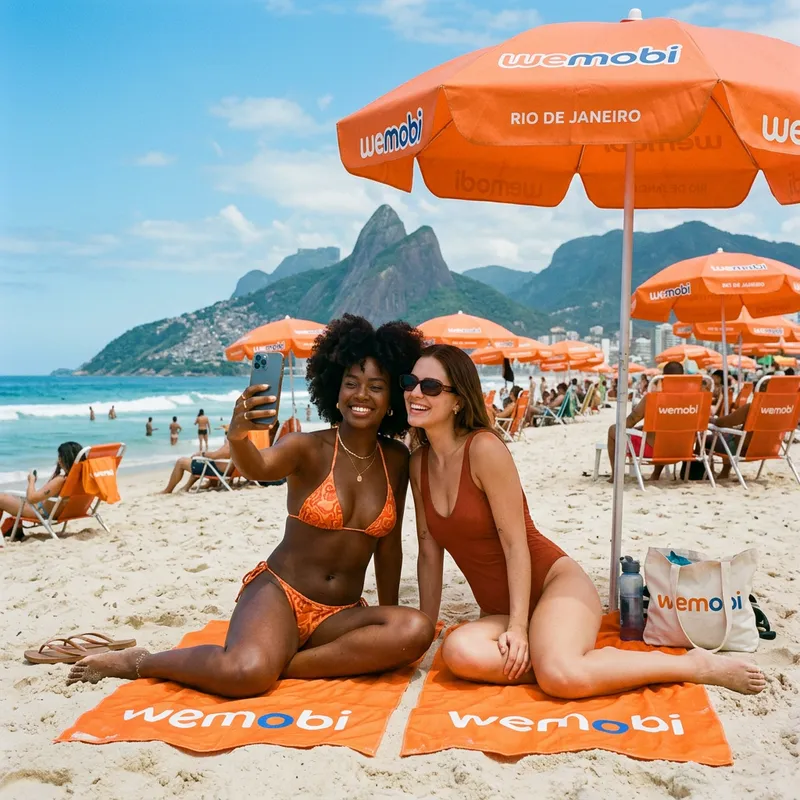 Enjoy Ipanema Beach with Wemobi - Capturing Moments Enjoy Ipanema Beach with Wemobi - Capturing Moments