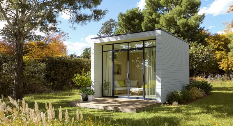 Vibrant Wind Cabin Experience in a Park